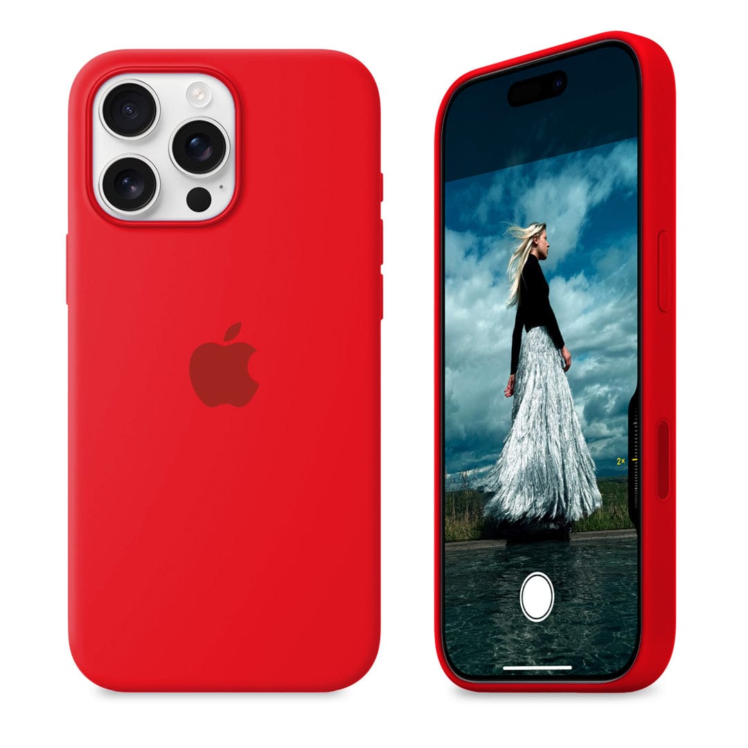 iPhone Silicone Case (Red)