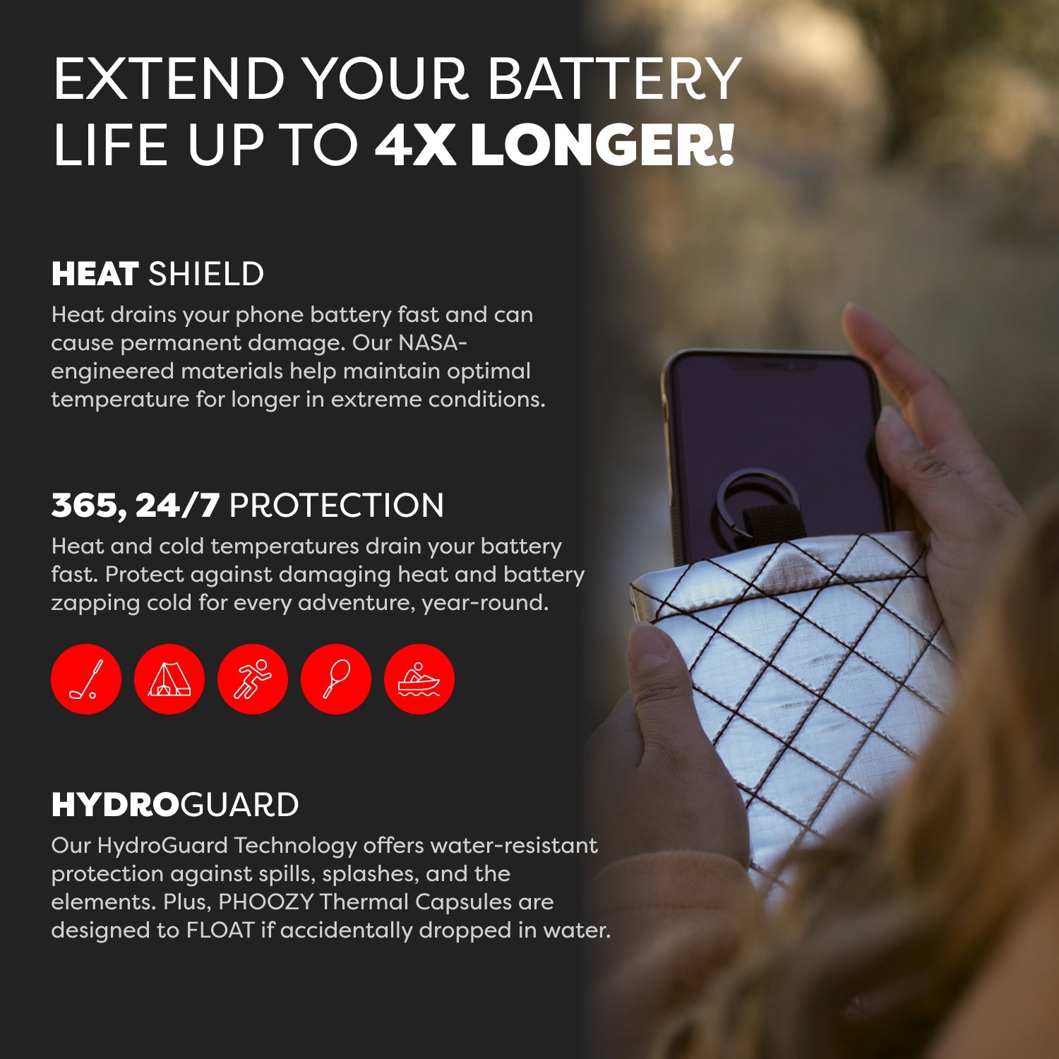 Apollo II Capsule - 4X Battery + Key Ring