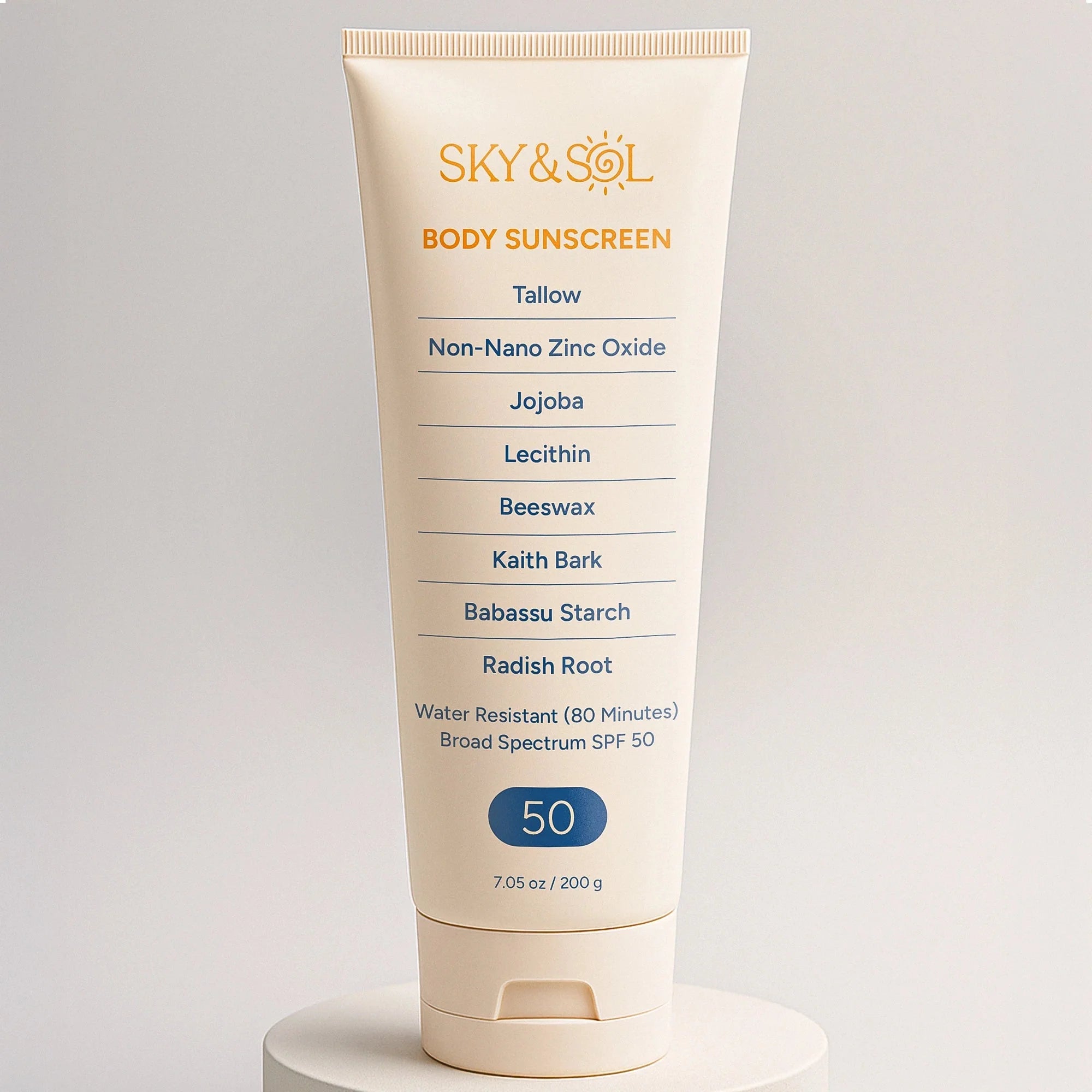 XL Sky and Sol Body Sunscreen SPF 50 (7.05 oz)